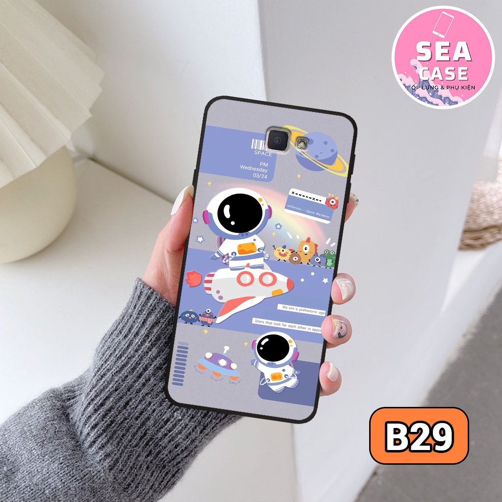 Ốp lưng Samsung J7 PRIME/ J5 PRIME/ J4 PLUS hình vũ trụ,hoạt hình,phi hành gia – ốp nhựa chống trầy,chống va đập