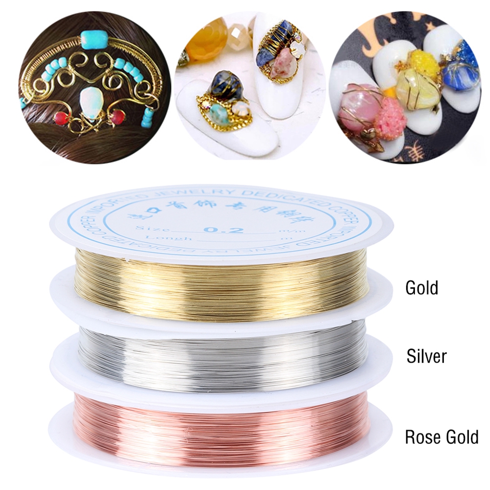 Cuộn dây đồng dùng trang trí móng nghệ thuật