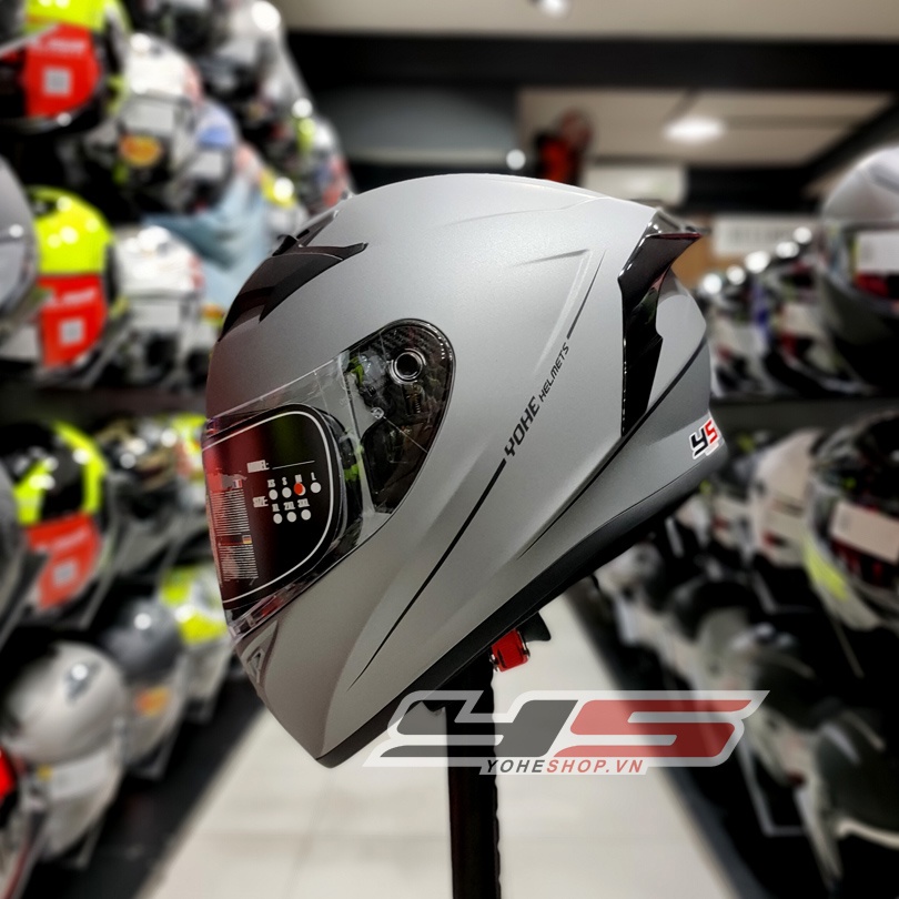 MŨ BẢO HIỂM YOHE 978  - FULLFACE 1 KÍNH