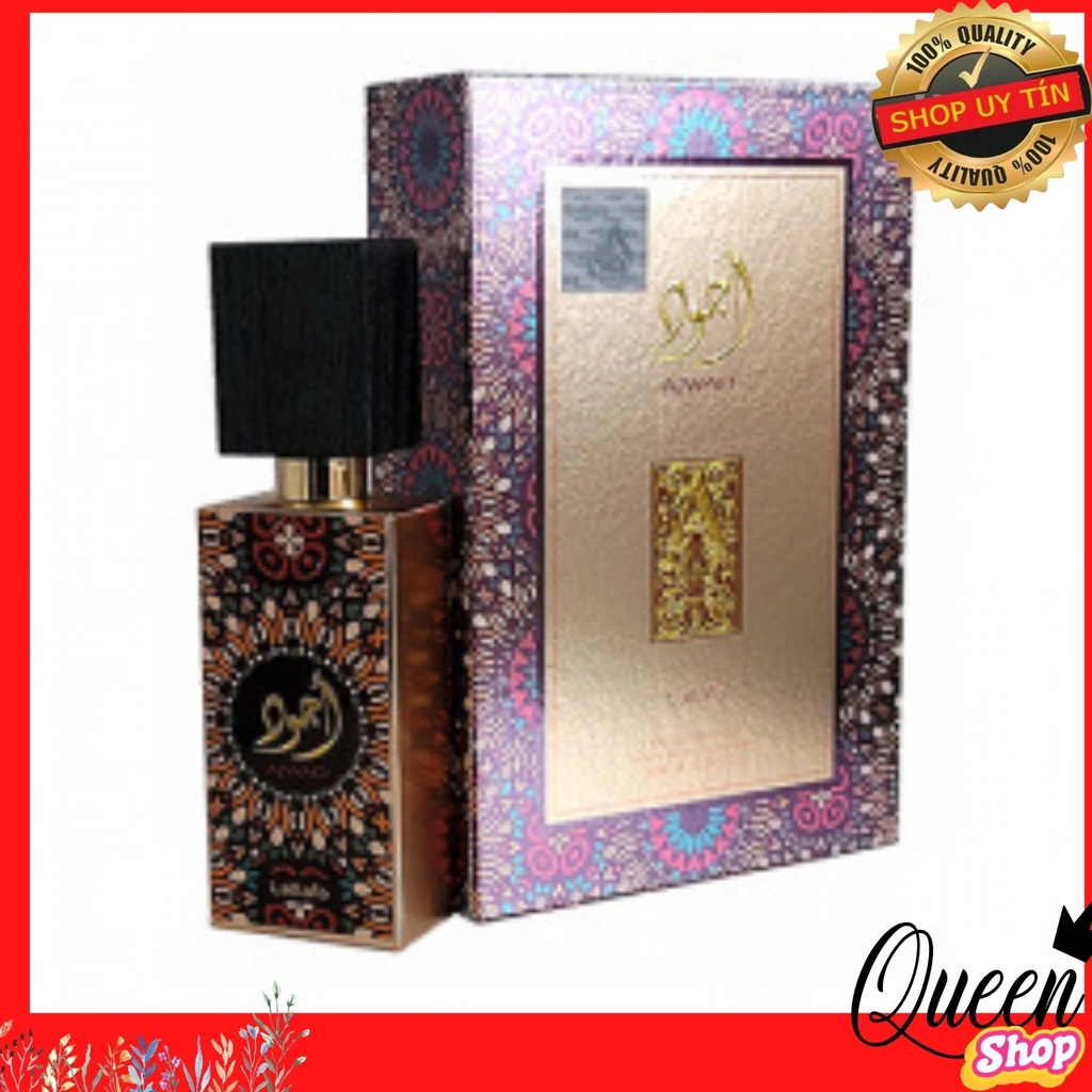 Quà Tặng 50K| Nước Hoa nội địa Dubai Ajwad 60ml QUYẾN RŨ, NỮ TÍNH, NGỌT NGÀO, SANG TRỌNG, LƯU HƯƠNG 24h