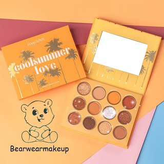 Bảng Mắt Nhũ 12 Ô Cool Summer Love Của GlamColour