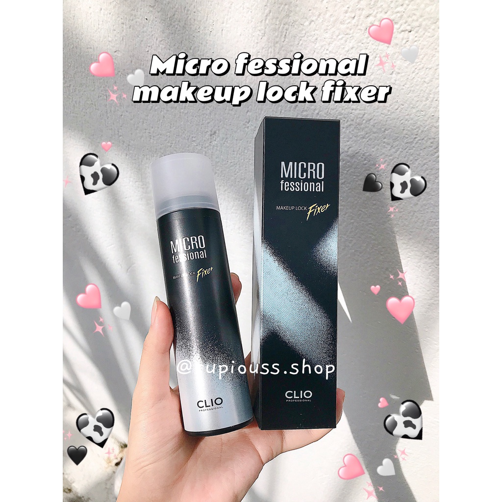 Xịt khoáng giữ lớp trang điểm CLIO Micro Professional Makeup Lock Fixer 100ml | BigBuy360 - bigbuy360.vn