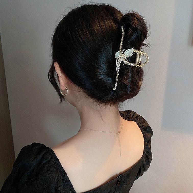 Kẹp Tóc Hình Hoa Tulip 2022 Thời Trang Cho Nữ