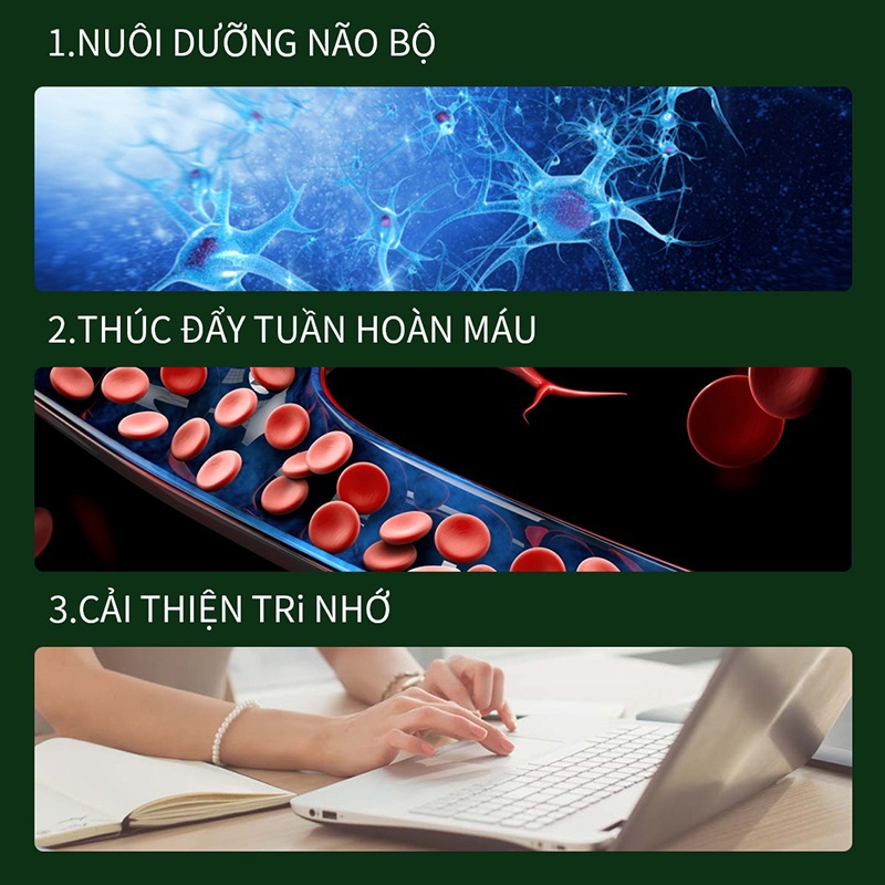 Woohop MEMOREN Kingphar – Viên uống hoạt huyết dưỡng não