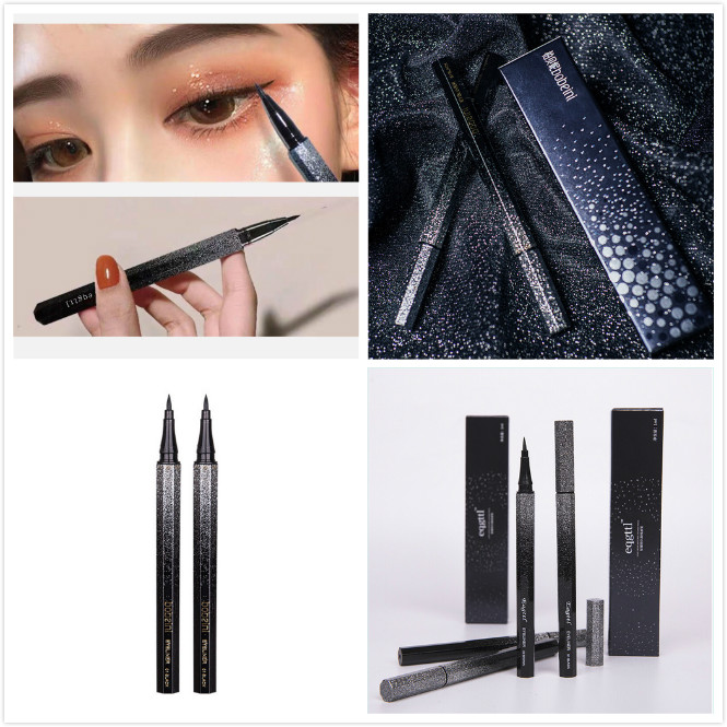 Bút kẻ mắt dạng lỏng chống thấm nước và mồ hôi bền màu dành cho người mới bắt đầu