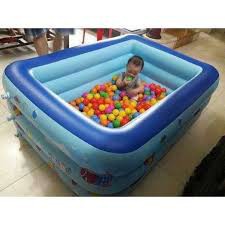 BỂ BƠI 150CM CAO 3 TẦNG CHỐNG TRƯỢT CHO BÉ