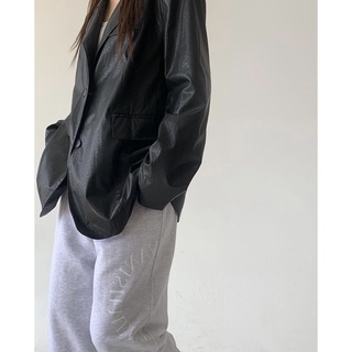 Áo Khoác Blazer Da