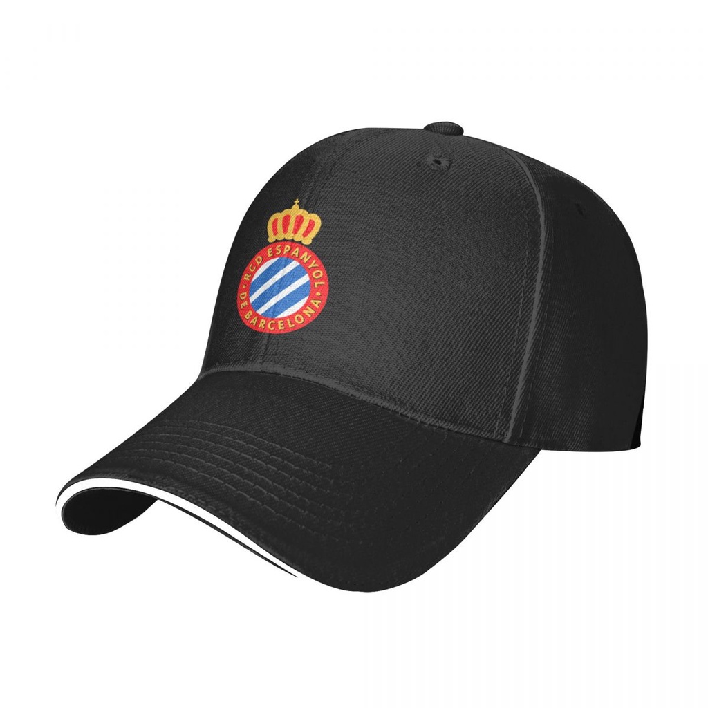 Mới Có Sẵn RCD Espanyol logo Mũ Bóng Chày Nam Nữ Thời Trang Polyester Có Thể Điều Chỉnh Mũ Unisex Go