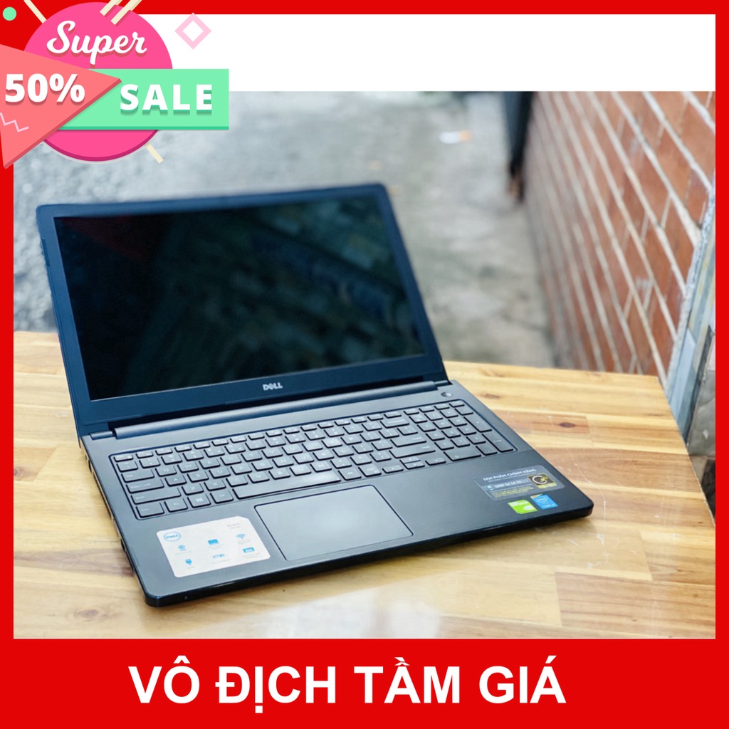 Laptop Dell Vostro 3559 i5 6200U/ Ram 8G/ SSD128 - 500G/ 15.6in/ Full Phím Số/ Vga HD520/ Giá rẻ