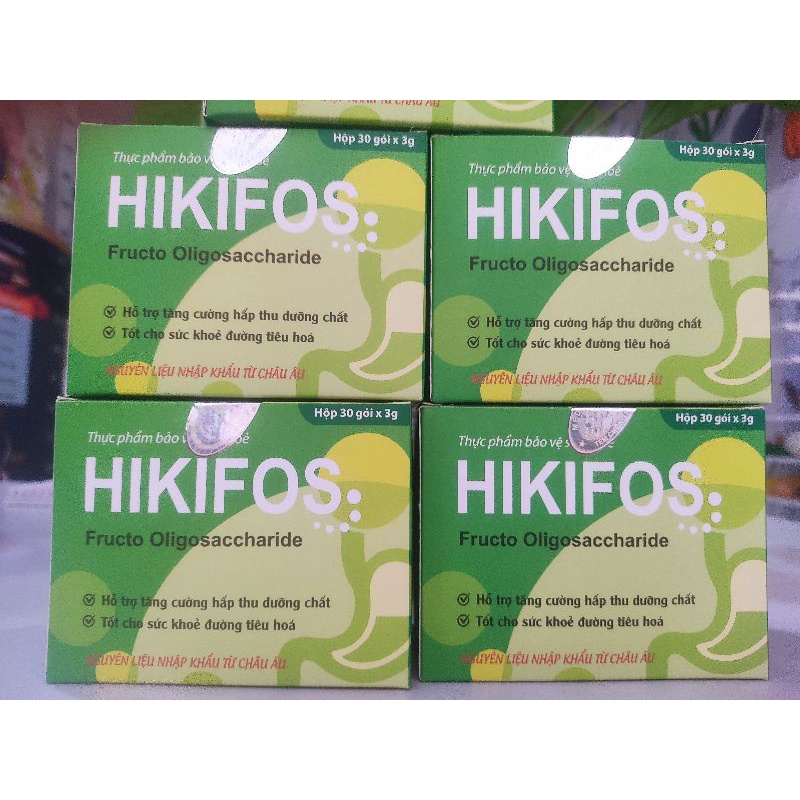 Chất xơ hòa tan HIKIFOS, hộp 30 gói.