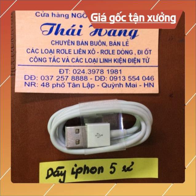 . Dây cắm sạc iphon ..