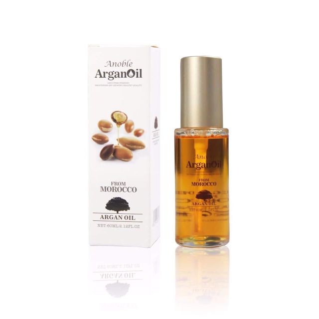 Tinh dầu dưỡng tóc Anoble Arganoil phục hồi vào nếp 60ml