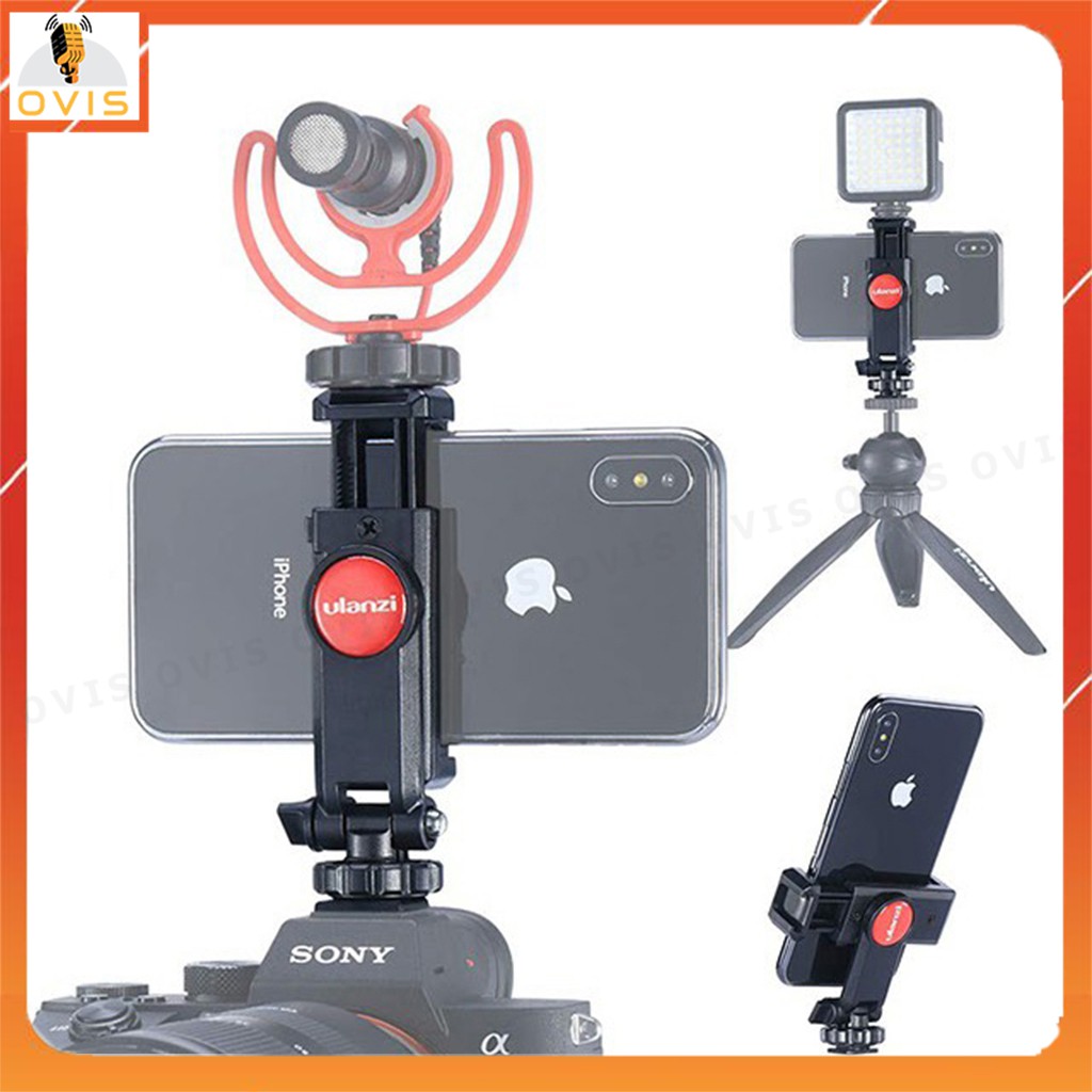 Kẹp Xoay 360 độ cho Điện thoại Smartphone | Ulanzi ST-06 / ST-06S