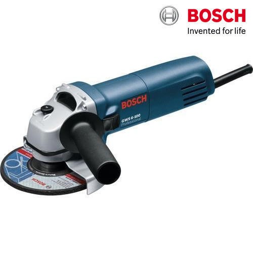 {Hàng_Chính hãng} Máy mài công tắc đuôi Bosch GWS 6-100 S 710W - 100mm, công tắc đuôi