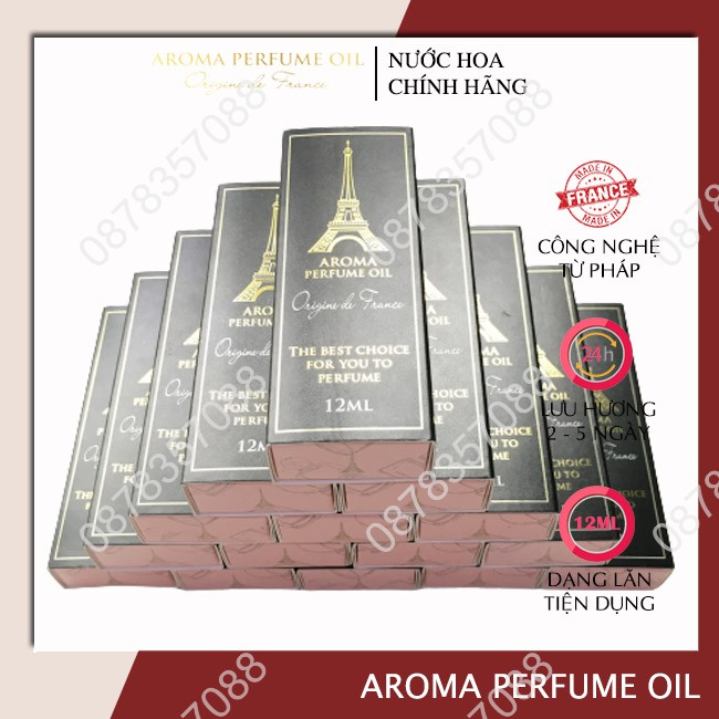 Nước Hoa Nam, Tinh Dầu Nước Hoa Aroma Chanel Bleu 12ml - Nam Tính, Lịch Lãm, Bí Ẩn