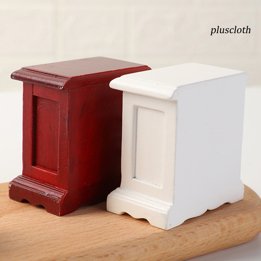 Tủ Gỗ Mini Tỉ Lệ 1 / 12 Trang Trí Nhà Búp Bê