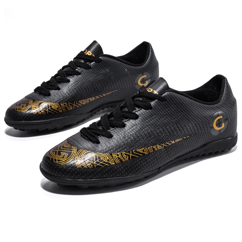 Giày Bốt Đá Bóng TACTO II FG / AG Màu Đen Cá Tính Cho Nam