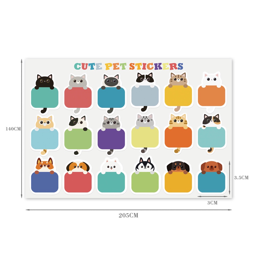 ❤️‍GIẤY NOTE BÉ MÈO CUTE❤️‍