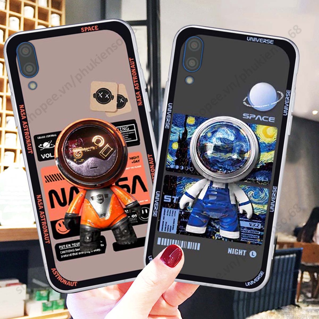 Ốp lưng Vsmart Star hình người máy, robot nasa đáng yêu dễ thương