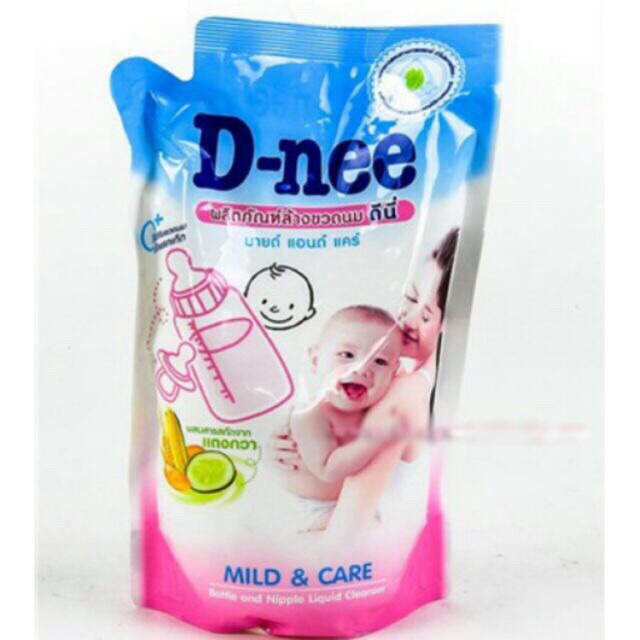 Nước rửa bình sữa Dnee 600ml - DATE 2023