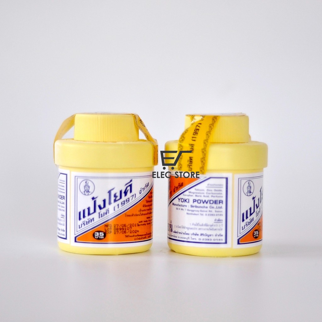 Phấn rôm khử mùi hôi chân Yoki Thái Lan 35g