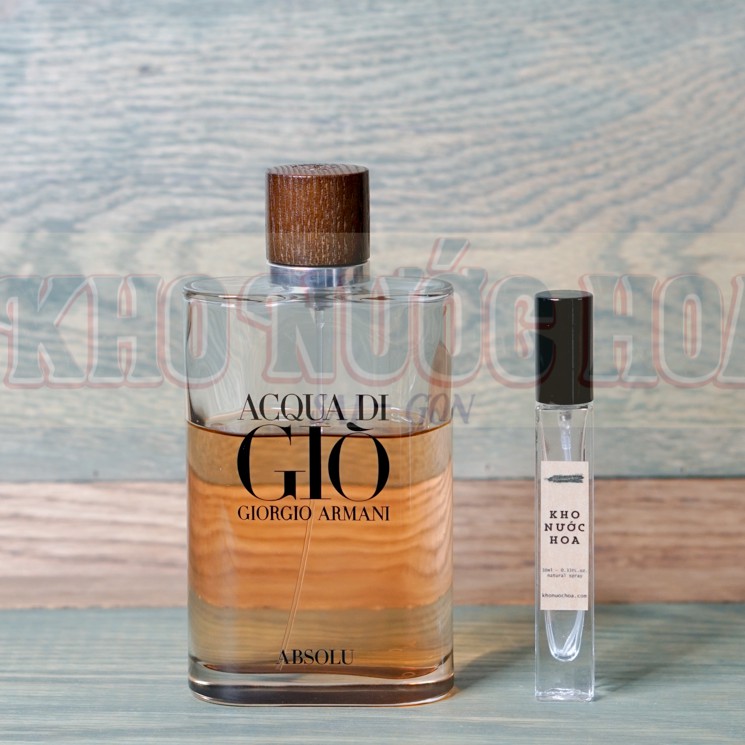 Nước hoa dùng thử Acqua di Gio Absolu