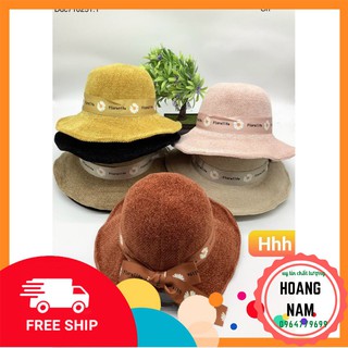 Nón bucket mũ bucket nhung mẫu mới nhất 2020
