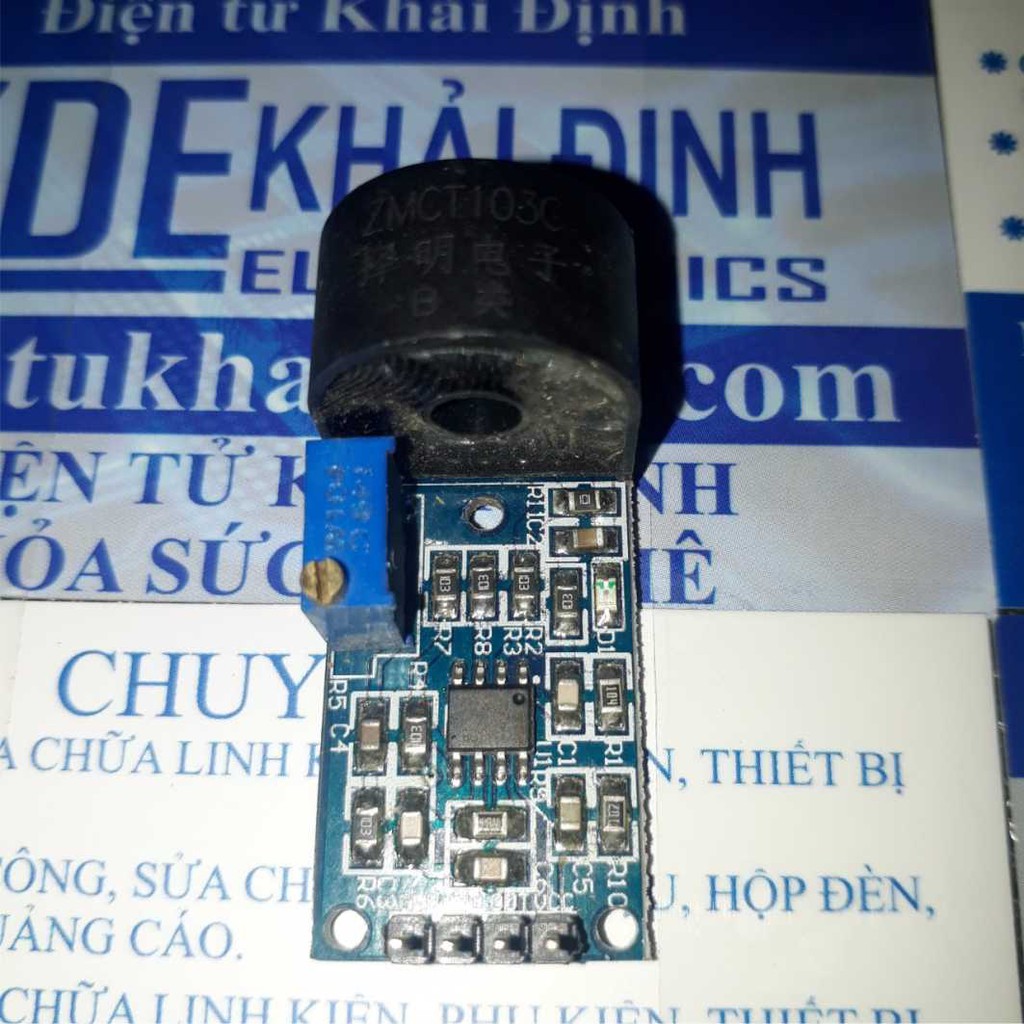 Module Cảm biến dòng ZMCT103C 5A / 5mA tỉ lê: 1000 / 1 KDE0384