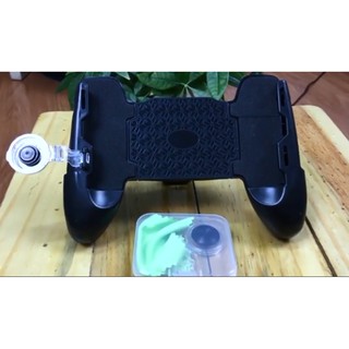 Tay Cầm Chơi Game Liên Quân Mobile PUBG ROS Kèm nút Joystick - Chống ra mồ hôi tay -  Phù hợp mọi loại điện thoại