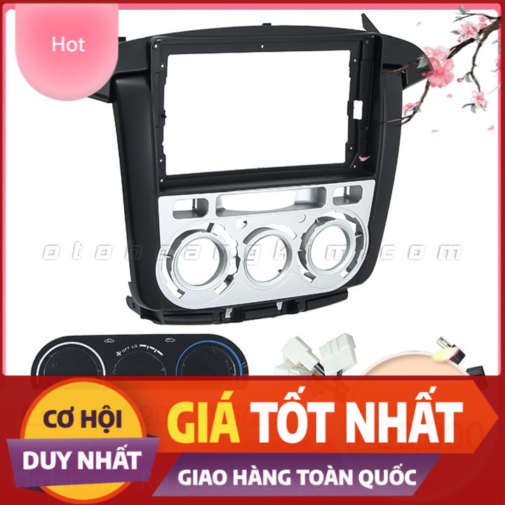 Siêu sale] Mặt dưỡng xe Toyota Innova 2014-2015 để lắp màn DVD android 9" ( 9inch )