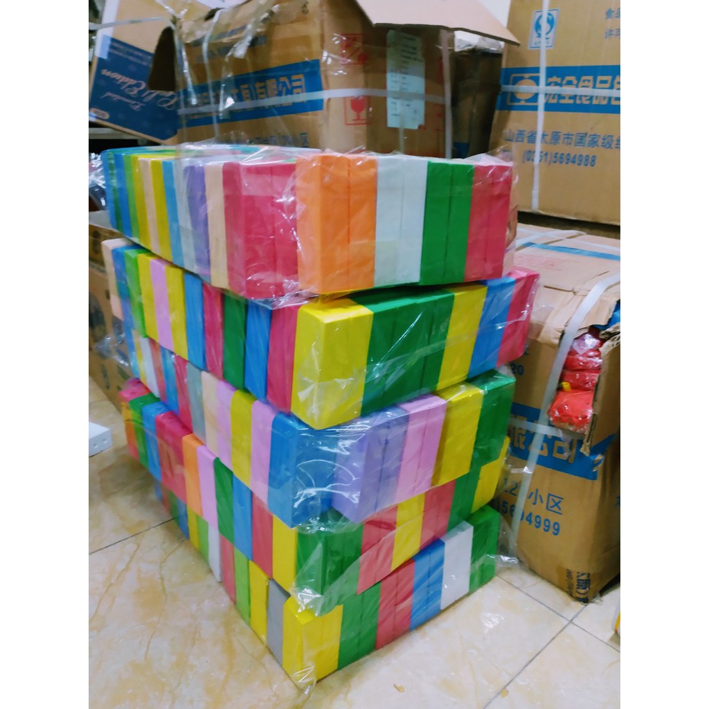 Gạch bằng xốp cho trẻ mầm non gạch xốp kí gạch xốp cân