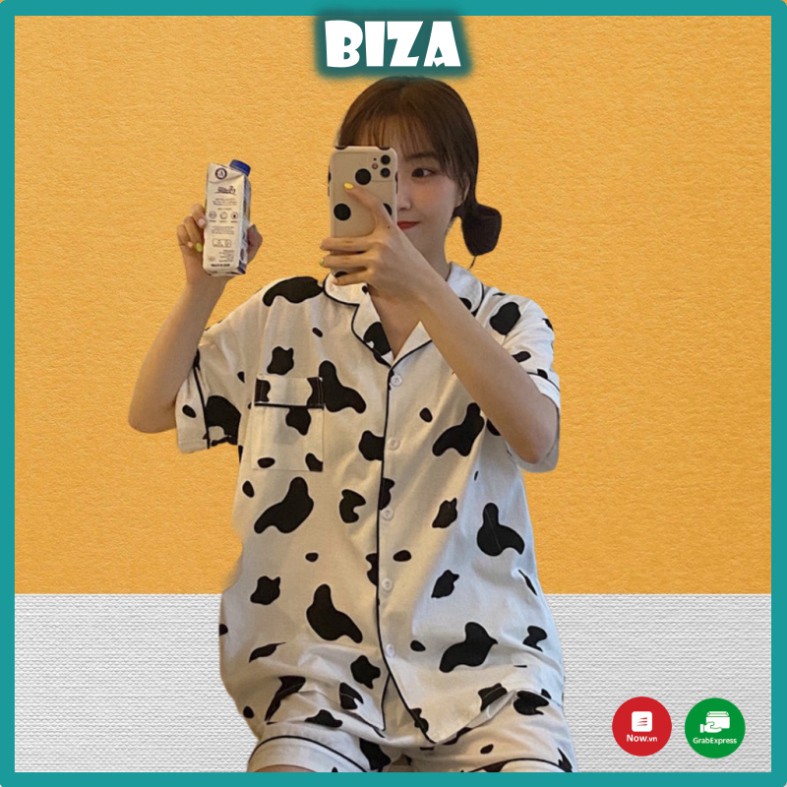 [KĐ-4 Giá Sập Sàn] Bộ Pijama Kate Nữ - Bò Sữa