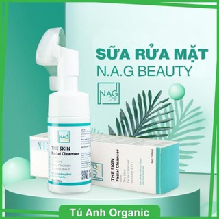 Sữa rửa mặt  - Sữa rửa mặt cho da nhạy cảm (100ml), The Skin Facial Cleanser NAG Beauty .