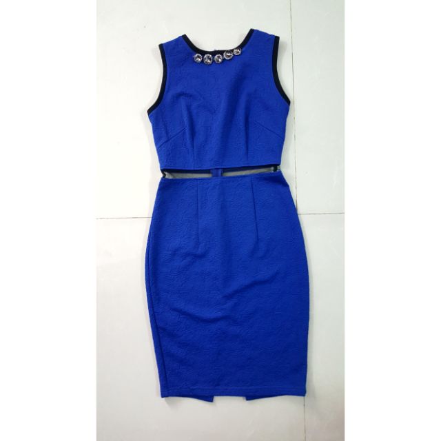 Đầm body ren eo thanh lí 50k