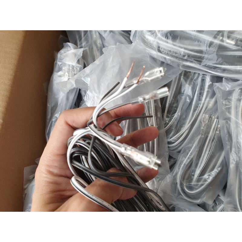 Dây 4 đầu cos dây đôi 5 mét dây đi trong xe hơi cực tốt. dây của hàn quốc