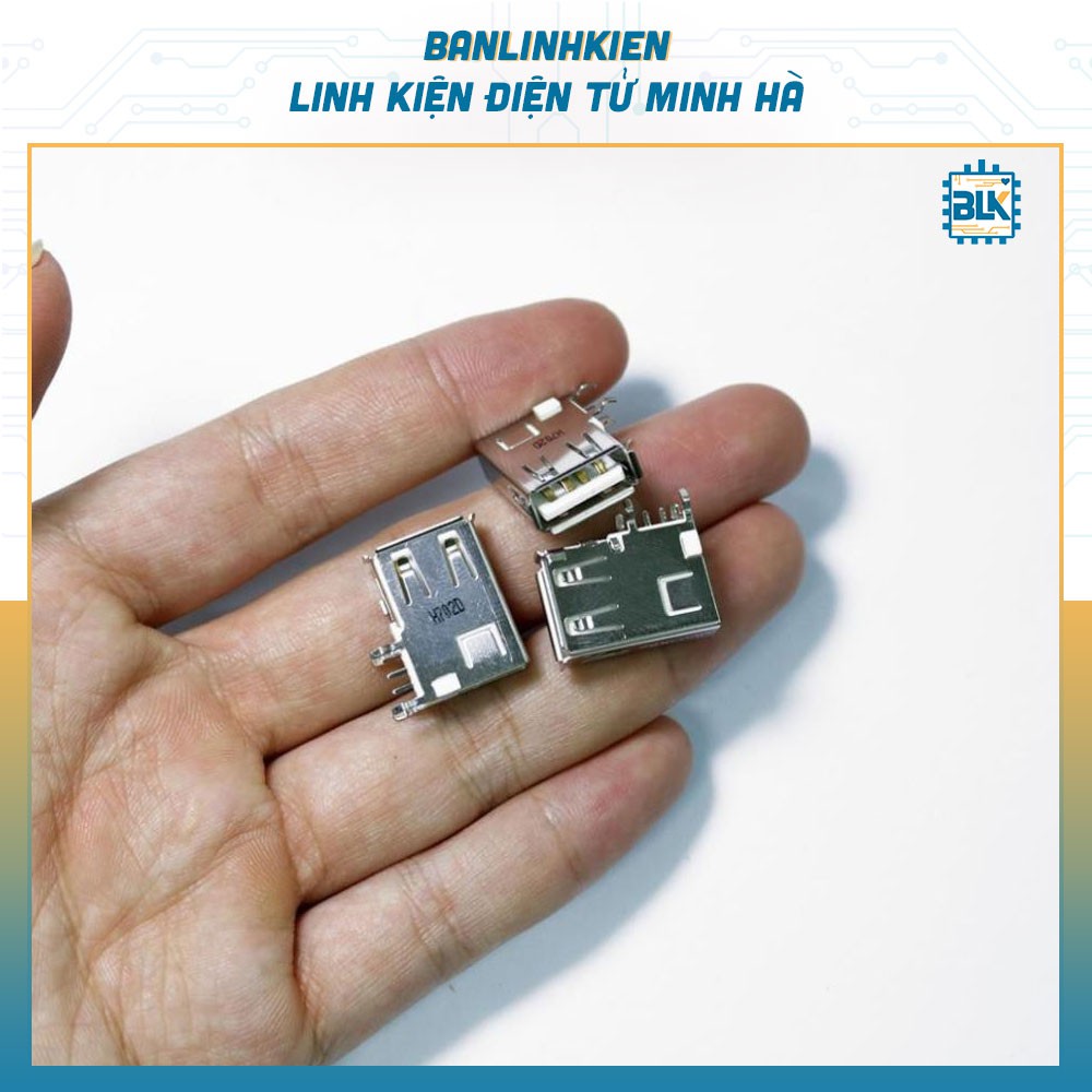 Combo 5 Chiếc Đầu USB Cái 90 Loại Ngang