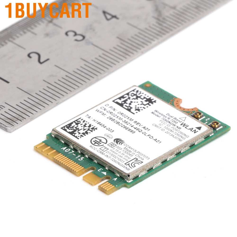 1buycart Wifi Card 2.4g / 5g Kép 300mbps Cho Intel 7260nb 7260ngw