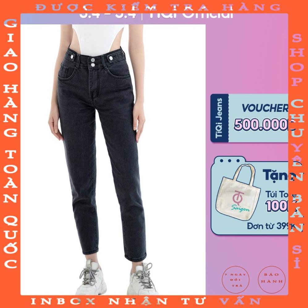 Quần Jean Baggy Nữ màu xanh cao cấp TiQi Jeans B1-160 chungmo