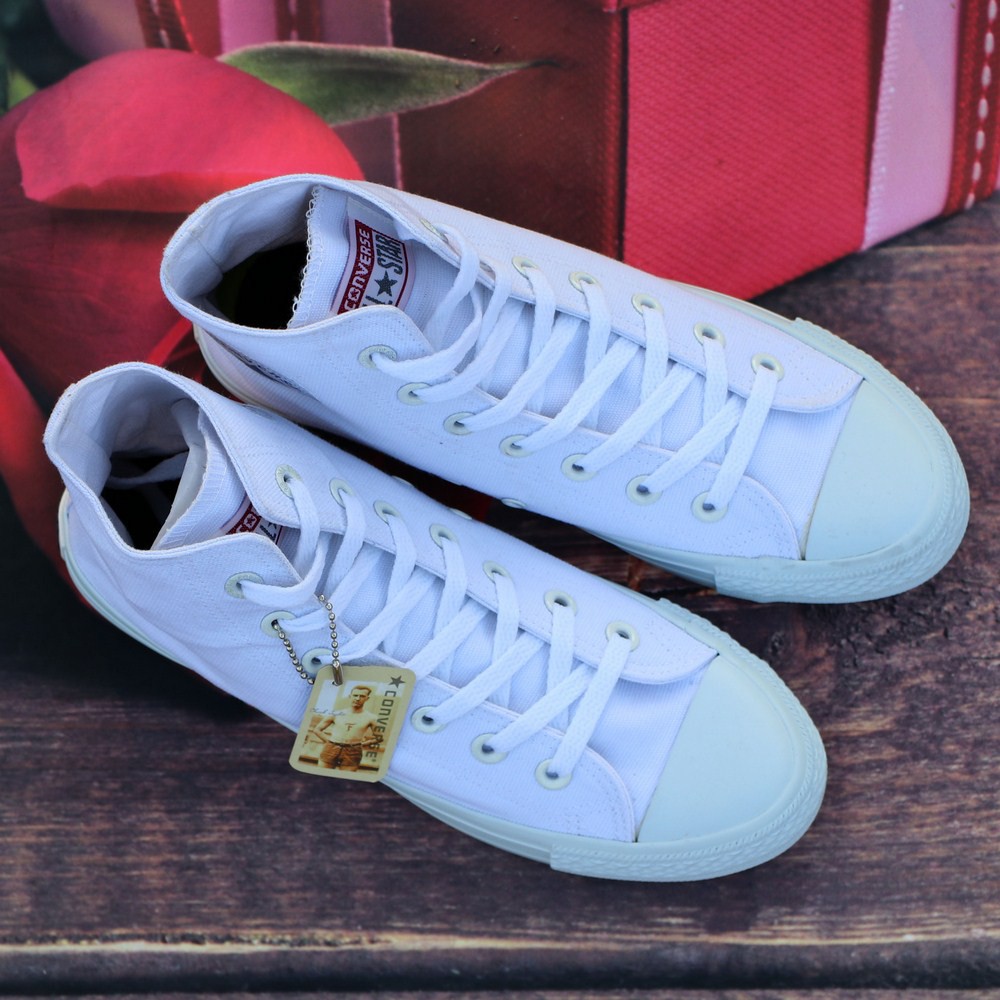 Giày Chuck II Nam Trắng Cổ Cao DLS | BigBuy360 - bigbuy360.vn