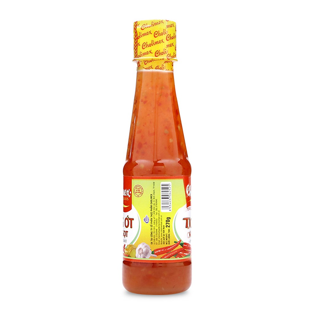 Tương ớt chua ngọt Cholimex chai nhựa PET 270g