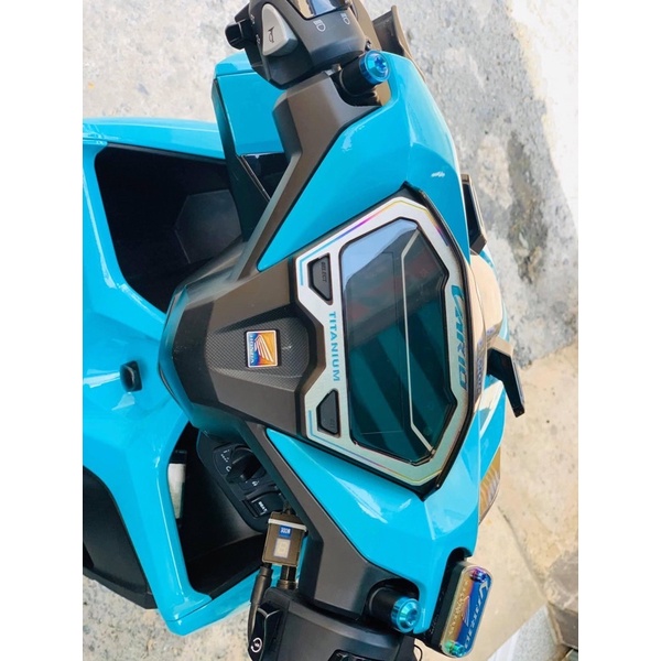 Tem Logo honda titan, thích hợp dán biển số,bợ đồng hồ