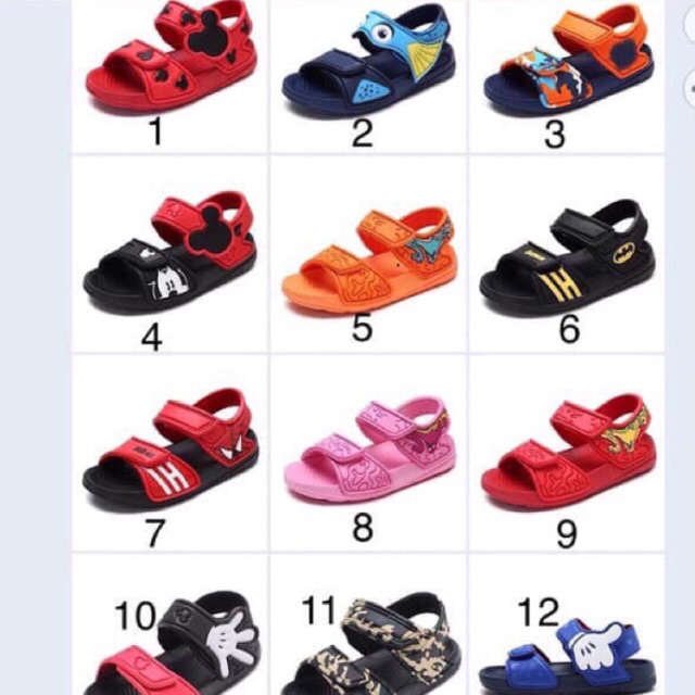 Xăng đan cho bé trai bé gái