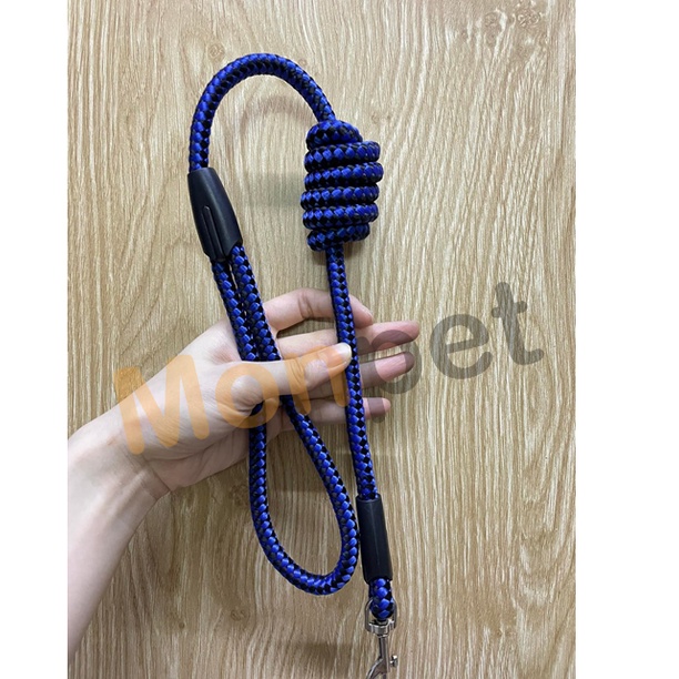 Dây dắt đi dạo nylon mềm cho chó mèo nhiều màu mẫu 2