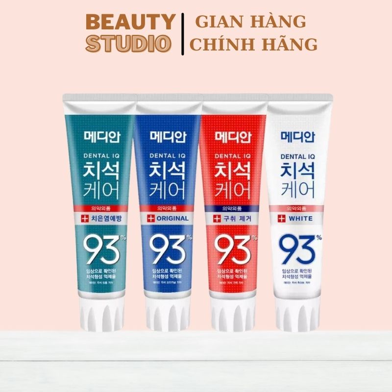 Kem Đánh Răng Giúp Trắng Răng, Giảm Ố Vàng, Loại Bỏ Mùi Hôi, Chống Sưng Lợi Median 120g