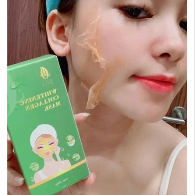 Mặt nạ cấy trắng da Collagen Olic - Whitening Collagen Mask 20g