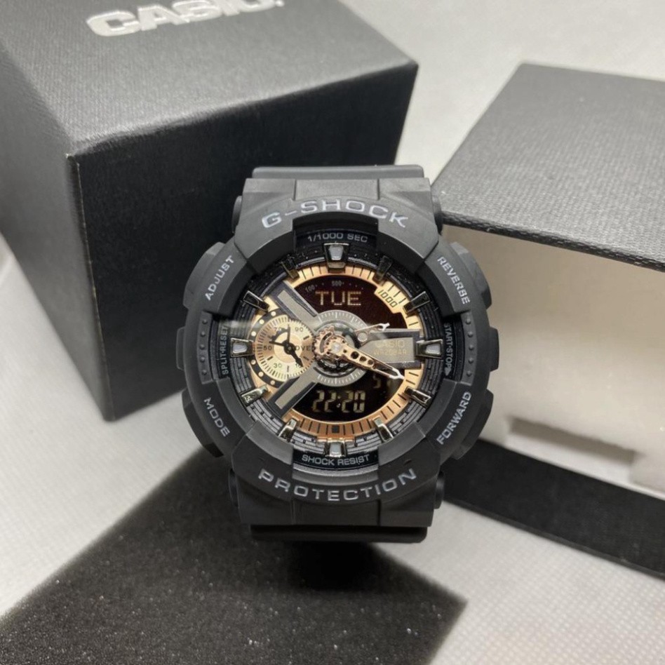 (Thẻ bảo hành 12 tháng) Đồng hồ Nam G-Shock GA110 Kim Điện tử chống nước chống xước phong cách mạnh mẽ | BigBuy360 - bigbuy360.vn