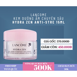 Kem dưỡng ẩm ban ngày lancome cấp ẩm chuyên sâu dịu nhẹ Lancome Hydra Zen, tách set, 15ML - sofiscot