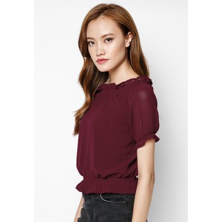 Áo Voan Rớt Vai - [Free Ship Đơn Hàng 50k]