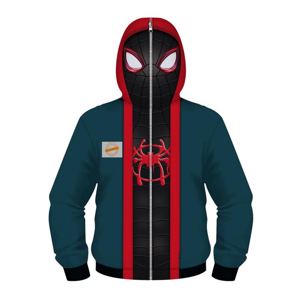 Áo hoodie Hóa Trang Người Nhện Trong Phim spider-man miles