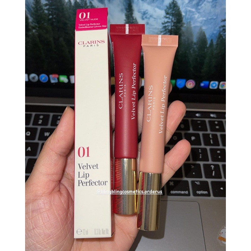 Son kem lì Clarins Velvet Lip Perfector